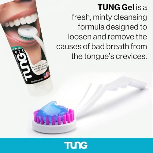 image for Peak Essentials The Original TUNG Brush Tung Tongue Cleaning Kit, Tung