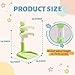 Baby Shower Stand, Toddler Bath Standing Support with Anti-Slip Base and Shower Holder, Adjustable Height, Soporte para Bañera de Bebé, Ideal Gift for Infants 6-36 Months-Green (Upgraded-Frog)