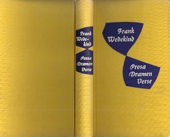 Hardcover Prosa, Dramen, Verse Book