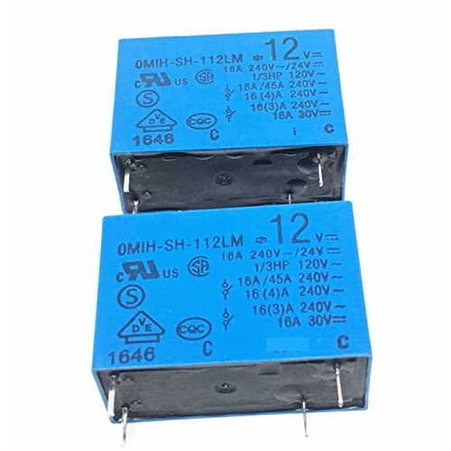 Relais OMIH-SH-112LM 12V 4PIN rechange électronique 16A monophasé