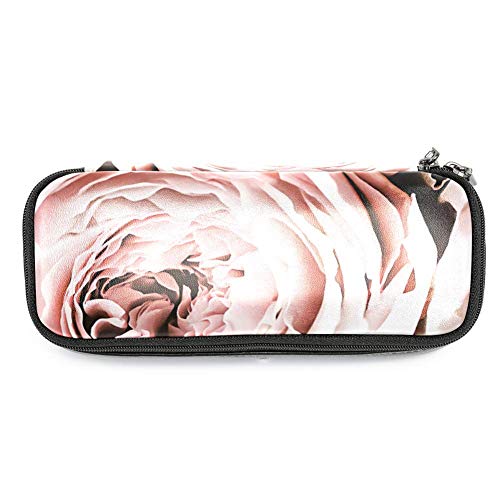 Preisvergleich Produktbild Personalisierbares farbiges Federmäppchen, Kapazität, Stifteetui, Doppelreißverschluss, Schreibwaren-Tasche, Kosmetiktasche mit Fächern für Mädchen, Jungen und Erwachsene