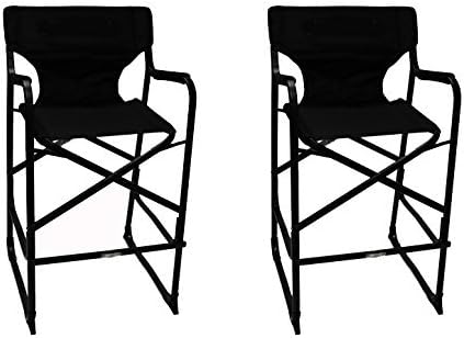 World Outdoor Products Two Pack Lightweight Professional Edition Tall Directors Chair