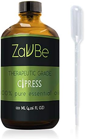 MABUA Cypress Oil (Cupressus Sempervirens) | 100% Pure, Undiluted, Natural, Therapeutic Grade 120 mL (4 oz)