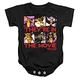 Popfunk Gremlins 2 In The Movie Unisex Infant Snap Suit for Baby (24 Months) Black
