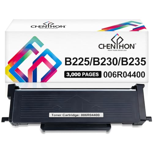 B230 B225 B235 Black Toner Cartridge Replacement for Xerox 006R04400 1 Pack