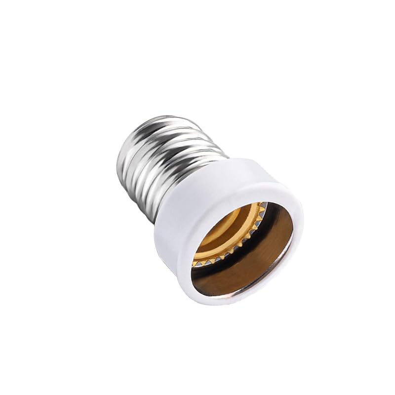 Amazon.co.jp: 口金変換 アダプター E14-E12 電球 ソケット 口金 E14