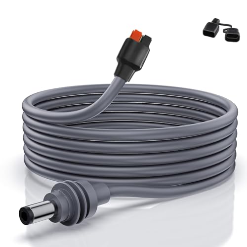 PolyEnergy Starlink Mini DC Power Cable, Starlink Mini DC Connector 45A Anderson Plug to DC Plug 9.8FT Accessories DC5521Connector for Automotive RV Battery Generator Solar Generator Plug and Play