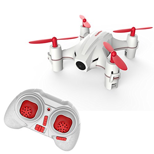 Hubsan H002 Q4 Nano 2.4G w/720P HD Kamera Quadcopter RC Drohne, weiß