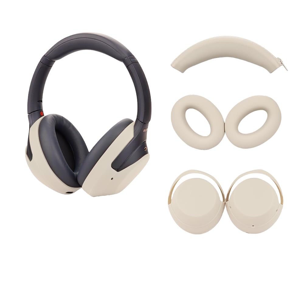 INF Ohrpolster Ersatz Kopfhörer Ohrpolster aus Silikon für Sony WH-1000XM3/4