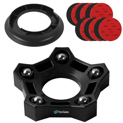 TonGass Bowling Ball Sanding Pads Kit (12 PCS) with Universal Sanding Pad Holder and Rotating Ball Cup Stand Grit 400 to 5000 Surface Prep & Resurfacing Pads for Bowling Balls Cleaning & Polishing