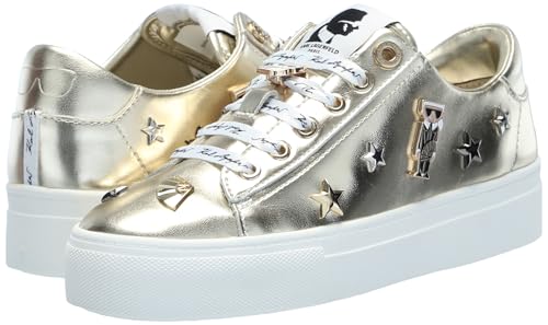Image of Karl Lagerfeld Women's Cate Pins Lace Up Sneaker