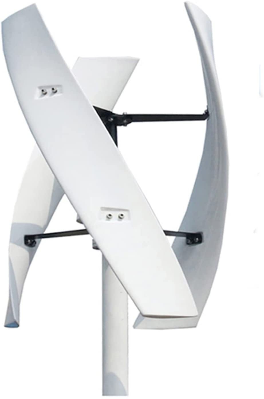 SISHUINIANHUA 4000W No Noise Vertical Wind Turbine Generator, Portable Vertical Wind Power Turbine Generator Kit with Charge Controller for Homeuse Residential