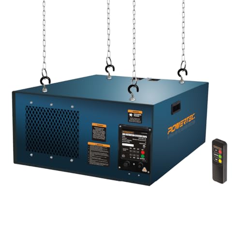 POWERTEC 3-Speed Remote Air Filtration System