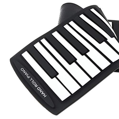 HMTOHL 88 Touches USB MIDI Sortie Roll Up Piano Rechargeable Électronique Portable Silicone Flexible Clavier Orgue - Les Beatles, Paul McCartney, John Lennon, RIngo Starr, George Harrison HMTOHL 88 Touches USB MIDI Sortie Roll Up Piano Rechargeable Électronique Portable Silicone Flexible Clavier Orgue – Image 3