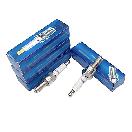 Bujía 2 unids Nickel Iridium Motorcycle Spark Plug EIX-CR9 CR8E EIX-CR8 CR9E / FIT para CR9EK CR8EK CR9EIX CR9E CR9EIA-9 CR9EB CR9E IU27 IU24 (Color : CR8E) Cover