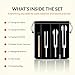 Premium Tuning Forks for Healing Instrument (128Hz, 256Hz, 512Hz) - Tuning Fork Set with Reflex Hammer, Sound Healing Instruments for Essential Yoga/Chakra/Sound Therapy