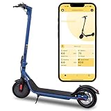 Phantomgogo Electric Scooter for Adults Scooters Kids Foldable E-Scooter with with 350W Motor 15.5 mph Max Speed Long Range EScooter for Commuter (Blue)