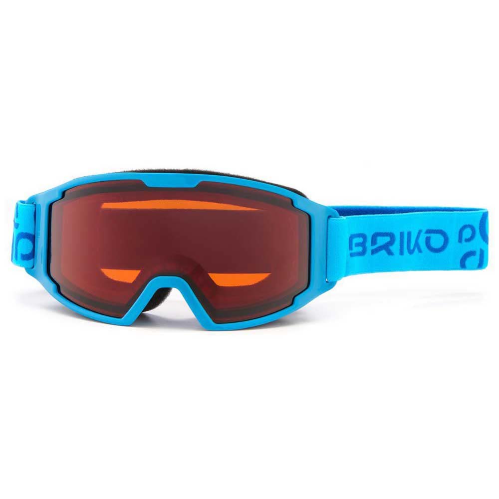 Briko Masque de Ski Enfant (6-12 Ans) Saetta Sky Blue