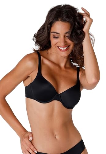 Lovable Reggiseno Con Ferretto Leggermente Imbottito Invisible Lift Donna, Nero, 36 / 4C - 2