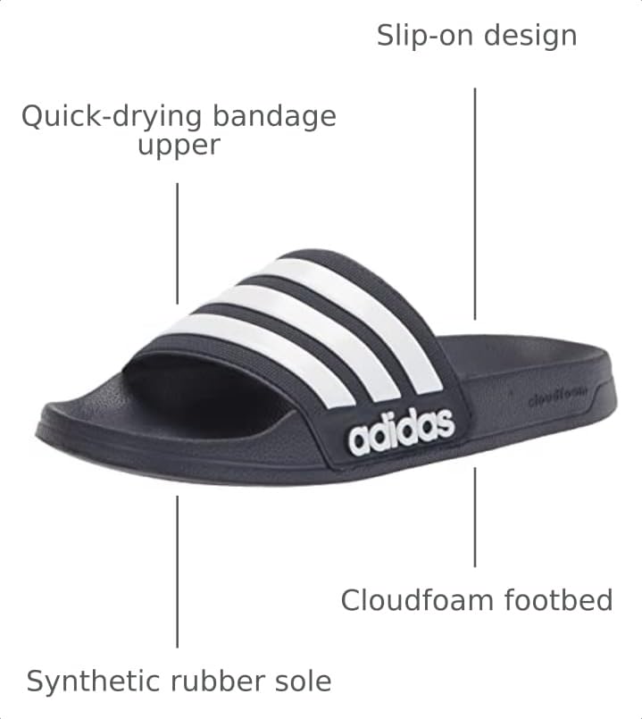 Image of adidas Unisex Adult Adilette Shower Slide