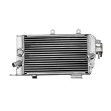 Hatotaiisa 2 Row Aluminum Radiator compatible with Kawasaki KLR650 KLR 650 2008 2009 2010 2011 2012 2013