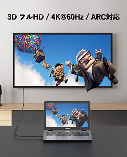 NIMASO Cavo HDMI 4K【3M】,Cavi HDMI V2.0 4K@60Hz