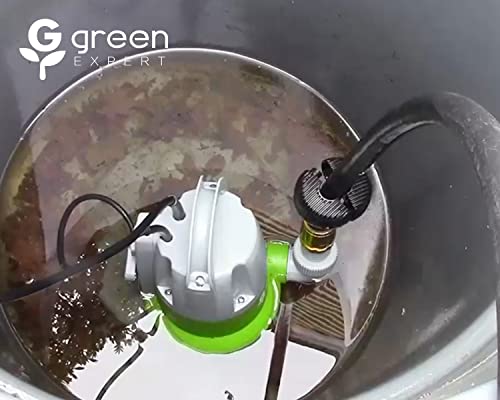 G Green Expert Green Expert 1/3Hp Submersible Sump Pump With Unique Flow Sensor Switch Last-Inch Water Drainage For Flooded Basement Backyard Pool Hot Tub Rain Barrel 25Ft Power Cord Easy To Use thumb #4