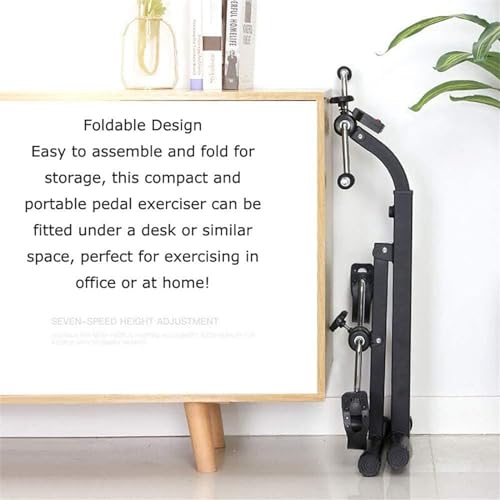 Ejercitador plegable para pies con pantalla LCD multifunción miniatura 6