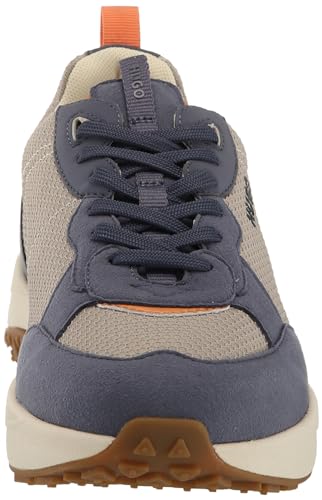 Image of HUGO Mens Running Style Mix Material Sneakers