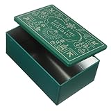 STOBAZA Weihnachts Blechdose Quadratische Geschenkdose aus Weißblech Aufbewahrung für Kekse und Süßigkeiten Vielseitige Weihnachtsverpackung für Snacks und Kleine