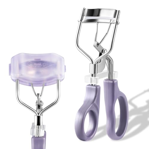 GÃ¶Sol Eyelash Curler w/3 Replacement Pads (Soft/Medium/Firm) - Professional Lash Curler for Natural, Fake, Curly or Straight Lashes, Includes Protective Cover