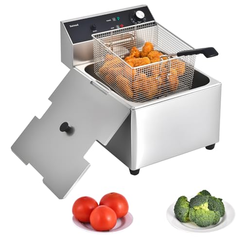 20Qt Stainless Steel Countertop Fryer