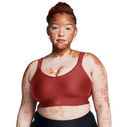 Image of Under Armour Women's Armour Mid Heathered Sports Bra