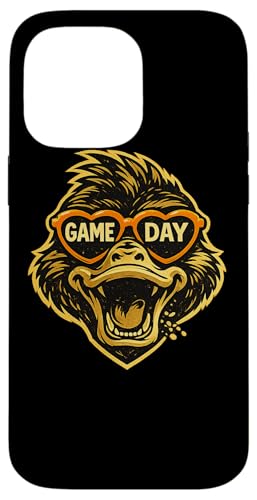 Funny Hockey Duck Game Day Vintage Shirt Fans �X�}�z�P�[�X iPhone 14 Pro Max �p