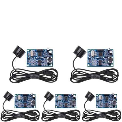 YDTPunjgg 1-10PCS Waterproof Ultrasonic Module JSN-SR04T AJ-SR04M Water Integrated Distance Measuring Transducer Compatible with Automotive Motorcycle Parts(5PCS)