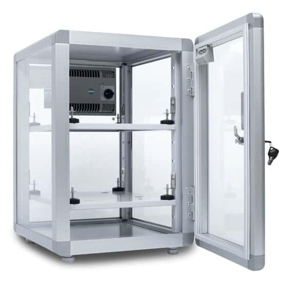 Cole-Parmer Automatic Desiccator Cabinet, 25 to 50% RH, Two Shelves: 70 L