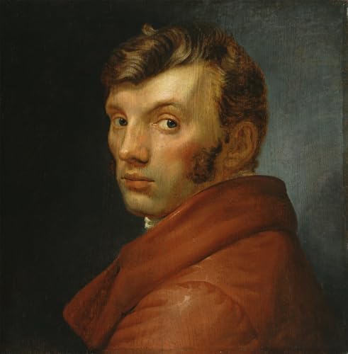 Autoportrait de Philipp Otto Runge sur toile 60x90cm pour habiller un mur vide