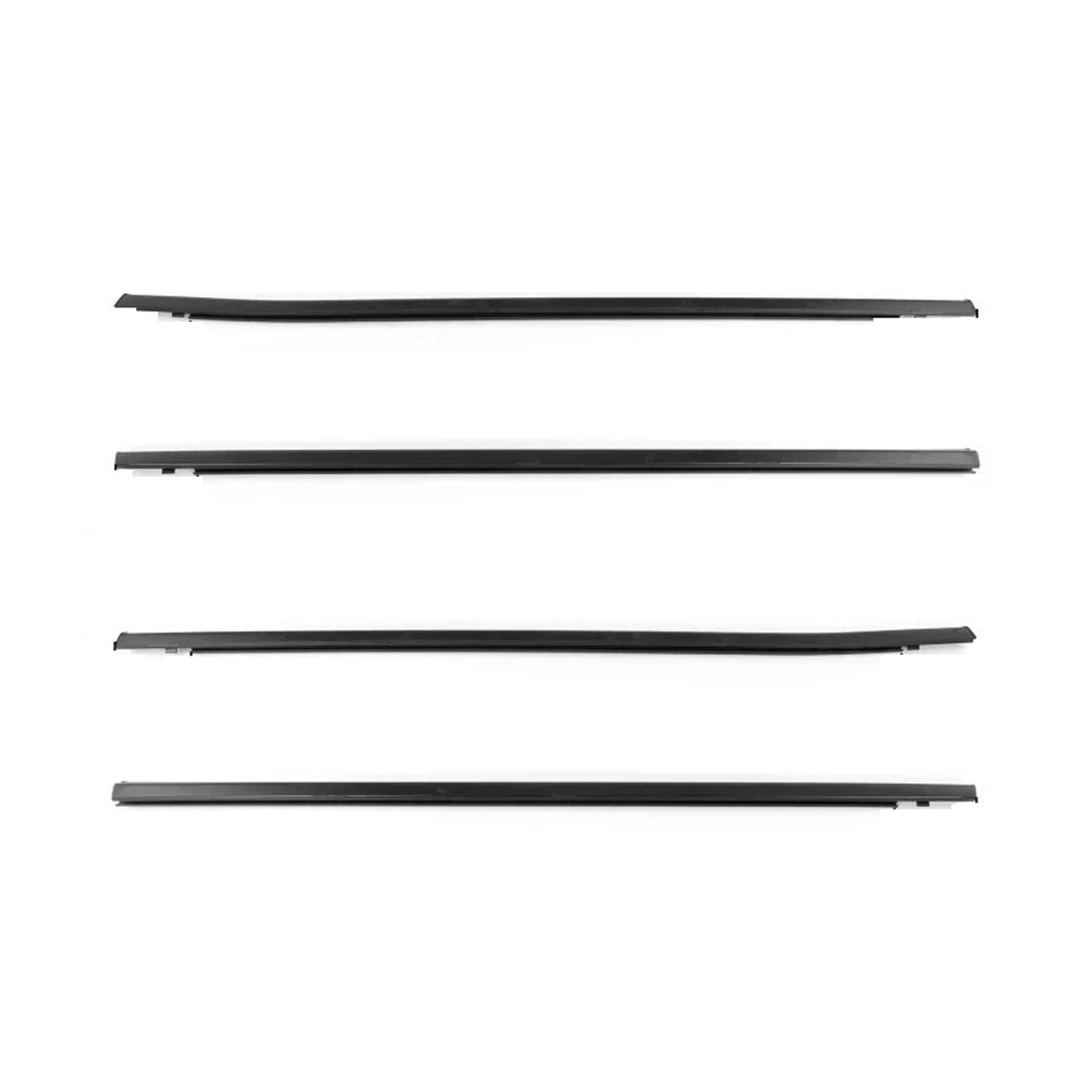 Sifusm 2016-2019 Rubber Seal Car Window Glass Weatherstrip Seal Belt Trim Sealing Strips For Civic Sedan 2006-2016 2017 2018 2019 Rubber Outer Strip(2016-2019)