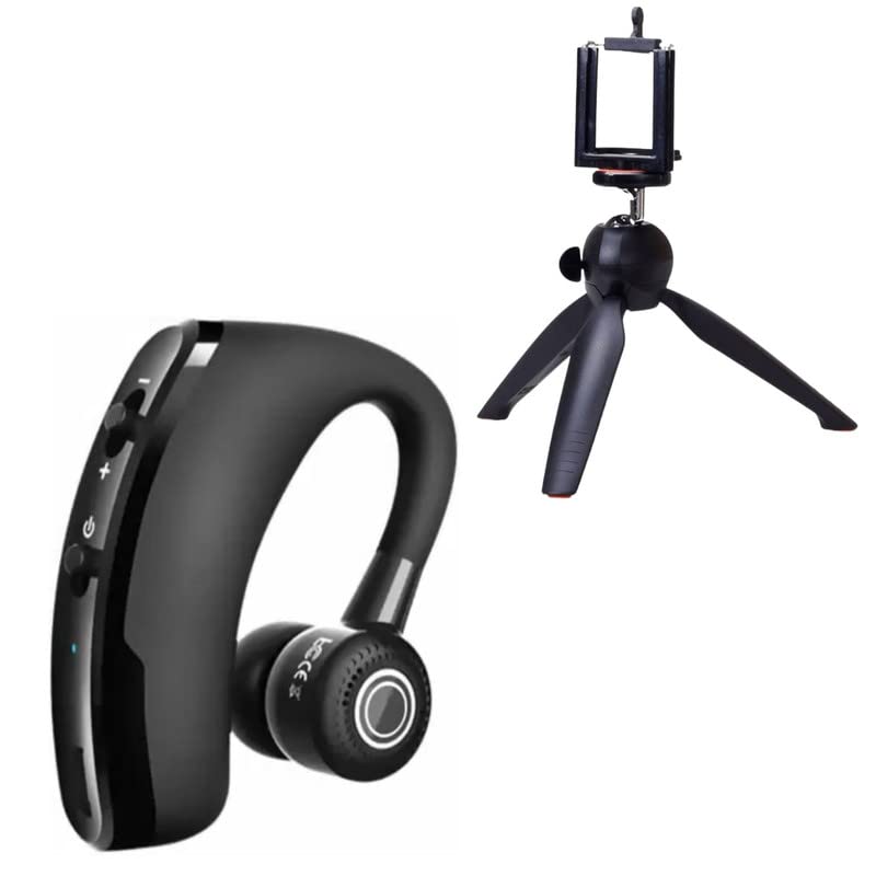 Cospex Combo Pack of 2 Items - 228Stand, Wireless Bluetooth Noise Canceling Headphones (1 Year Warranty)