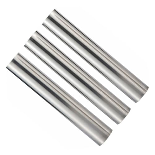 STOBAZA 3 Pack Stainless Steel Baking Molds for Making Cannoli Danish Roll Pancake Circle More Non-stick