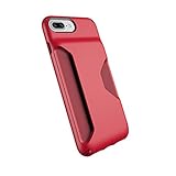 Speck Products 106295-6925 Presidio Wallet Case for iPhone 8 Plus/7 Plus/6S Plus/6 Plus - Mars RED/Velvet RED