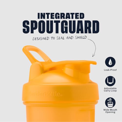 Image of BlenderBottle Classic V2 Shaker Bottle Perfect for Protein Shakes and Pre Workout, 28-Ounce, Mango