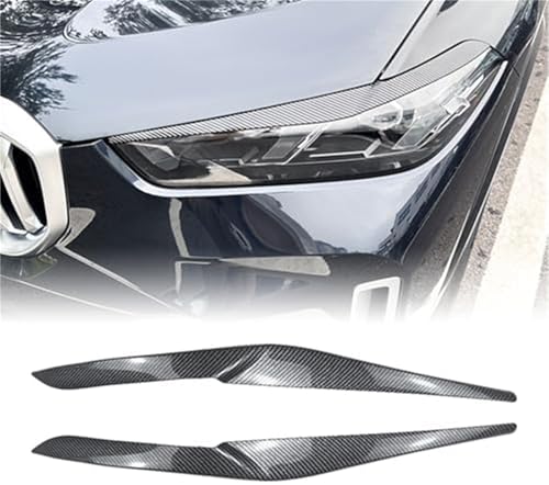 Couvercle de garniture paupi&egrave;re phare BMW X6 G06 LCI d&eacute;coration noir 2024