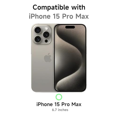 Coque silicone iPhone 15 Pro Max fine et compatible Magsafe de LoeoeL