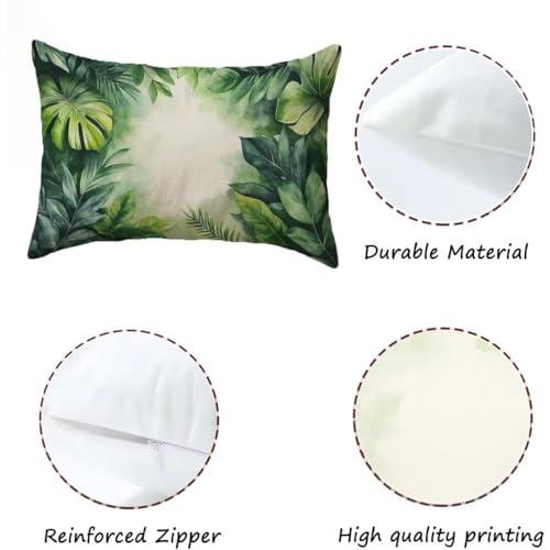 Velours decoratif protege oreiller beige 40x70cm imperméable - 6