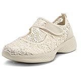 Forro acolchado suave Get Fit Mujer Forma Mujer Mary Jane Yoga Acolchado Gimnasio Aptitud Ligera Entrenadoras - Desnuda - UK4/EU37 - BS0551