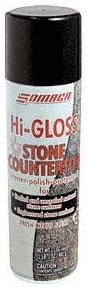 Somaca Hi-Gloss Stone Countertop Cleaner - Pack of 3 Cans
