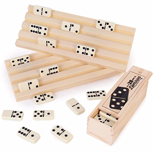 Jeu de dominos Double Six Brybelly pour fête d'anniversaire animée