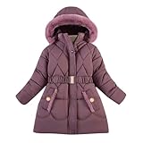 【Chaleur hivernale】Le corps, le col et la capuche sont doublés d'un matériau doux pour une chaleur et un confort optimaux. Cette veste est conçue pour retenir la chaleur et offrir une coupe confortable, protégeant votre enfant du froid tout en étant douce et agréable sur la peau. Parfaite à porter avec l'uniforme scolaire ou seule, elle combine harmonieusement chaleur, confort et style pour toute la journée.