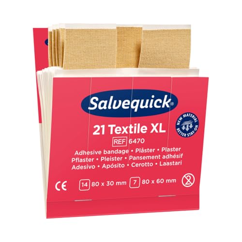 Salvequick Pflasterspender und refill - verschiedene Sorten (einzeln dunkelorange (Stripe elastisch XL) - Ref. 6470)
